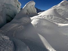 04B Ice Wall Between Crampon Point And The Fixed Ropes On The Island Peak Climb